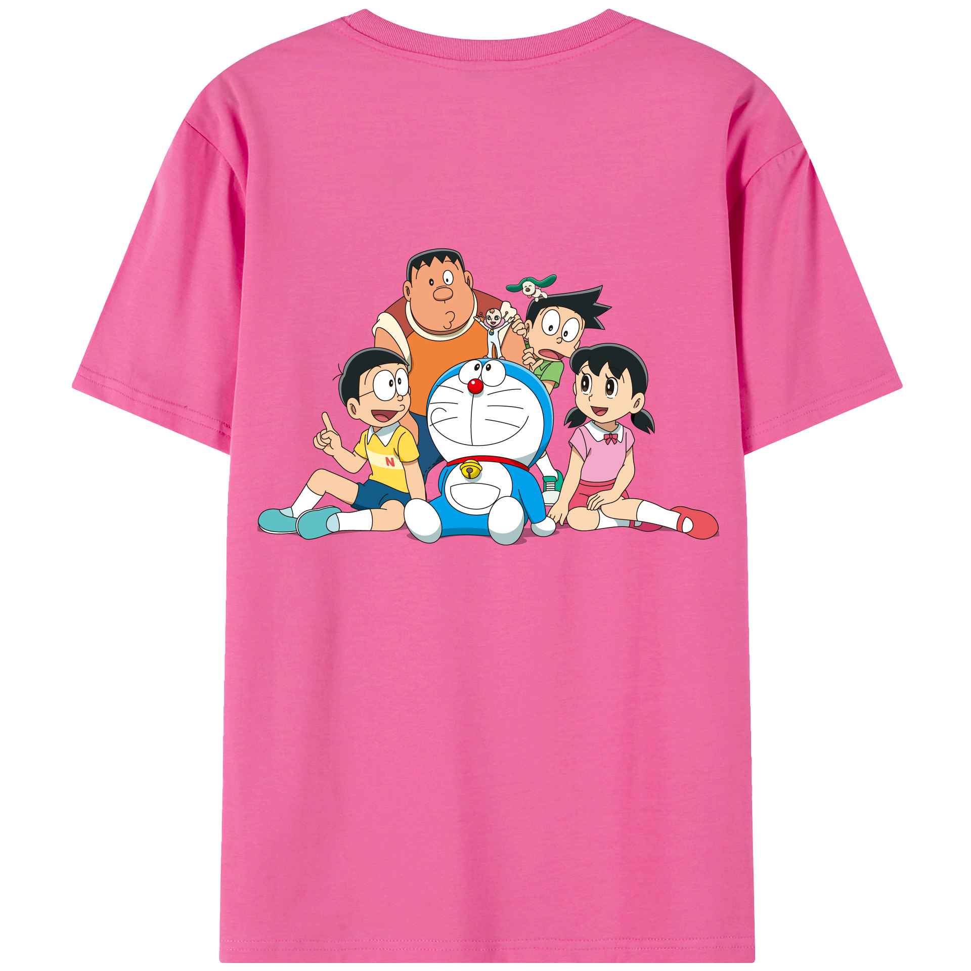 （画像用） ドラえもん Doraemon レディース半袖Tシャツ(バックプリント)